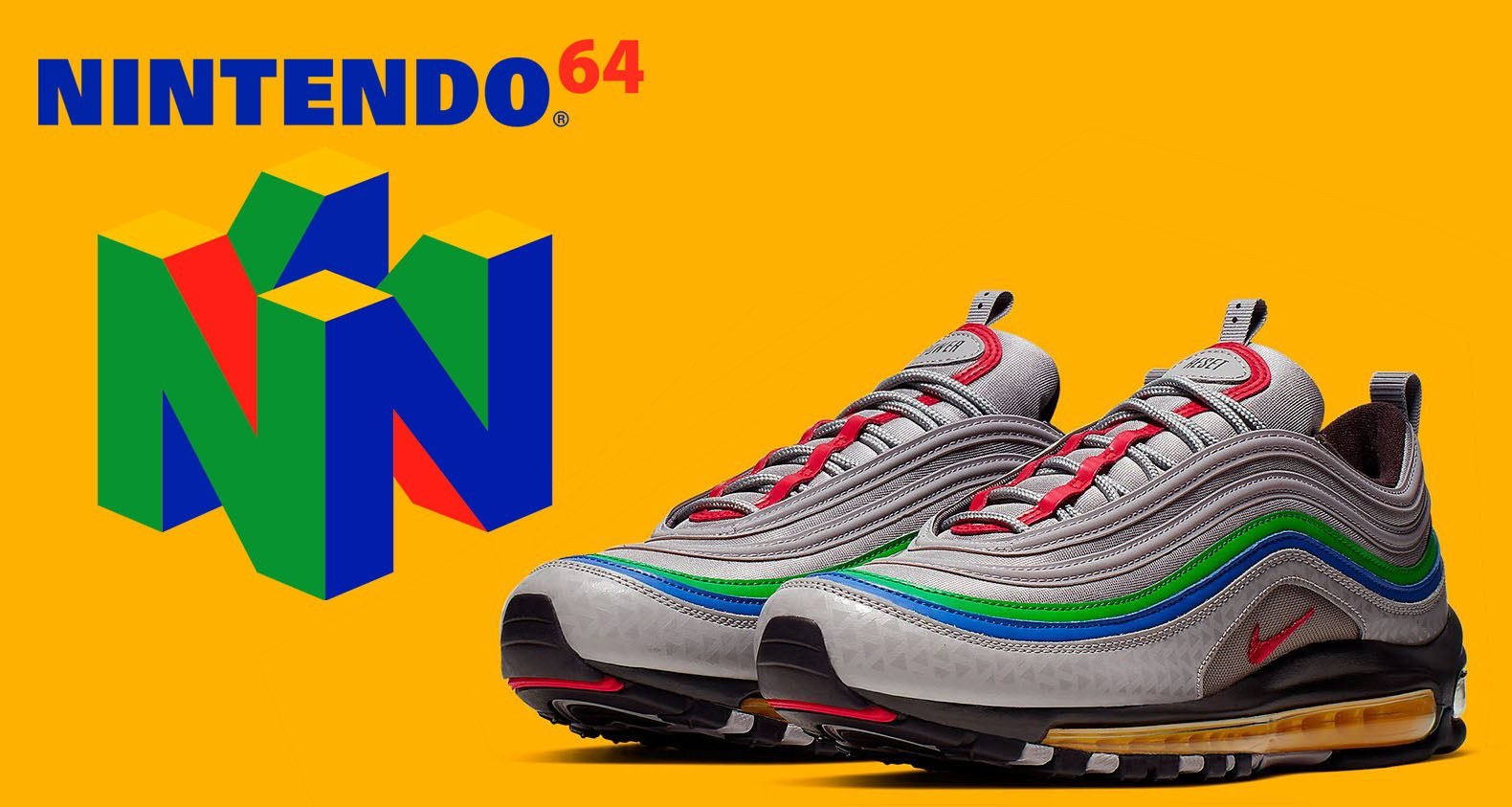 Nike Air Max '97 ispirate al Nintendo 