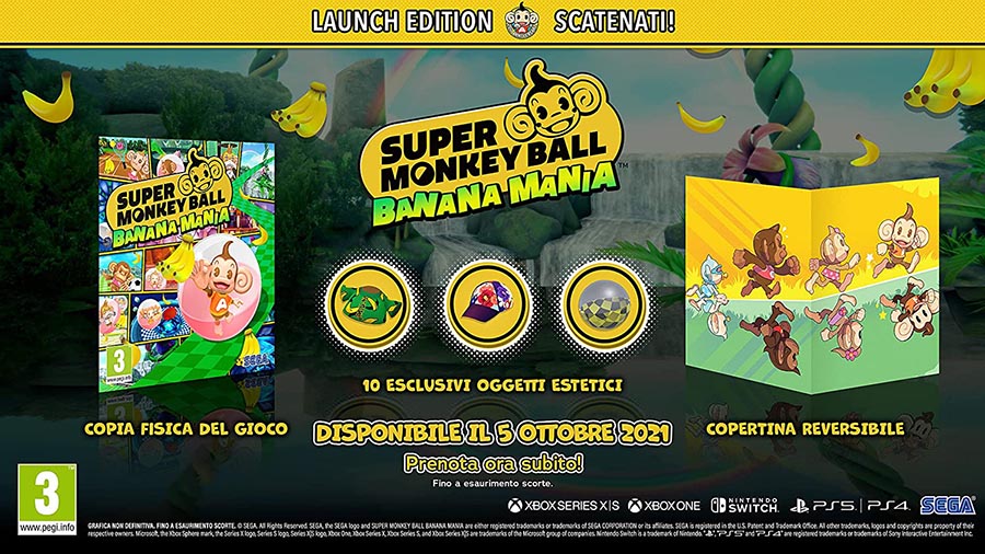 super monkey ball banana mania sega legends pack